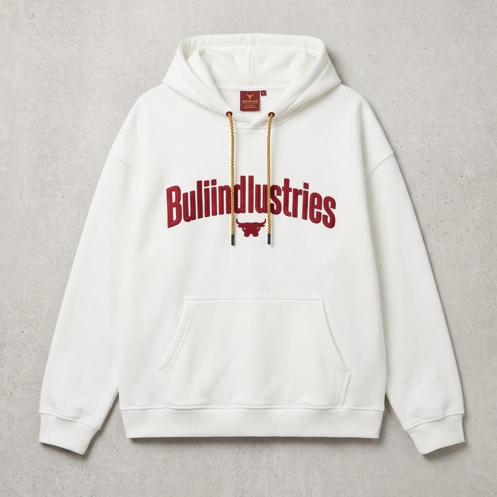 White Pullover Hoodie