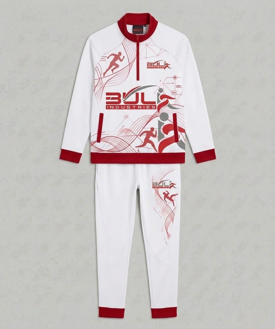 White Performance Tracksuit