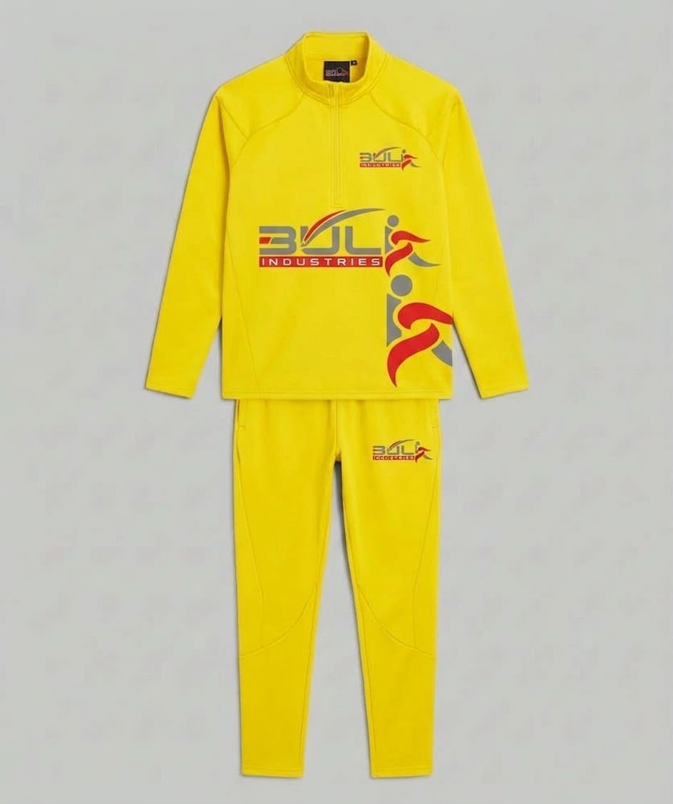 Yellow Performance Tracksuit